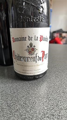 Vin Rouge sec Domaine La Pinède 2009 France Vallée du Rhône Châteauneuf-du-pape AOC