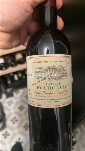 Bordéus Saint-Émilion Grand Cru Grand Cru Fourcaud 2015