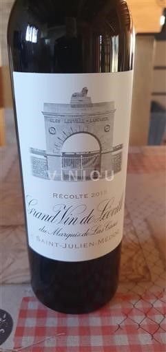 Burdeos No especificado Grand Cru Clos Leoville Las Cases Grand Vin de Léoville 2015