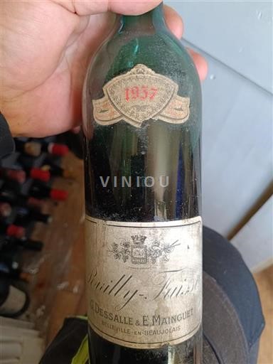 Bourgogne Pouilly-fuissé G. Dessalle & E. Mainguet 1937