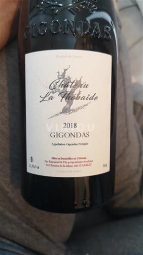 Rhône-dalen Gigondas Château La Thébaïde 2018