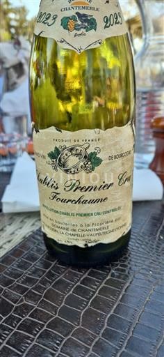 Vin Blanc sec Fourchaume Domaine Chantemerle 2023 France Bourgogne Chablis premier cru AOC Premier Cru