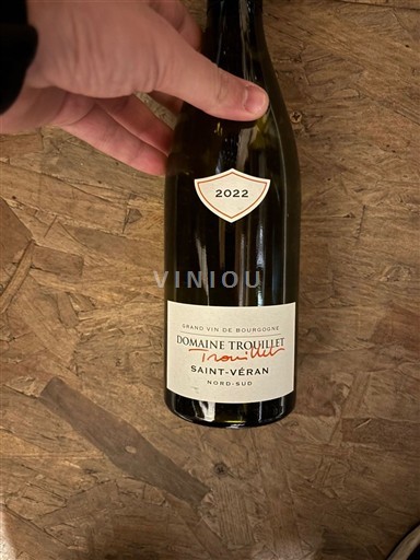 Bourgogne Saint-Véran Domaine Trouillet Nord-Sud 2022