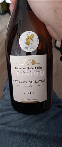 Vallée de la Loire Coteaux-du-layon Domaine Des Hautes Ouches Chenin 2019