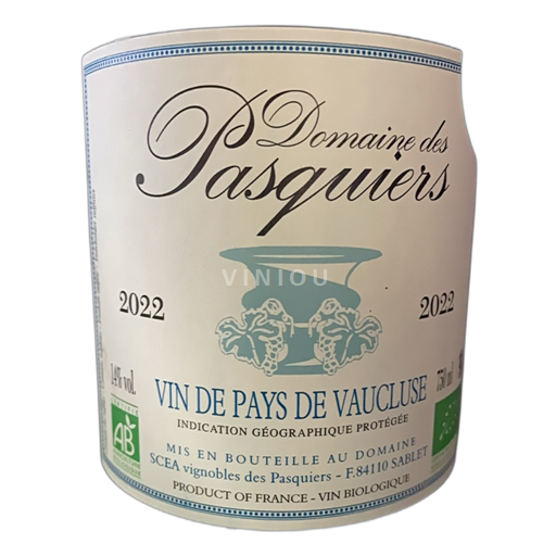 Provenza, bassa valle del Rodano, Corsica Vaucluse Domaine Des Pasquiers Vin de pays 2022