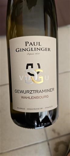Alsace Gewürztraminer Paul Ginglinger Wahlenbourg 2022