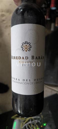 Castilien og León Ribera del Duero Heredad Barán Crianza 2019