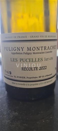 Burgundija Puligny-Montrachet Premier Cru Les Pucelles 2022