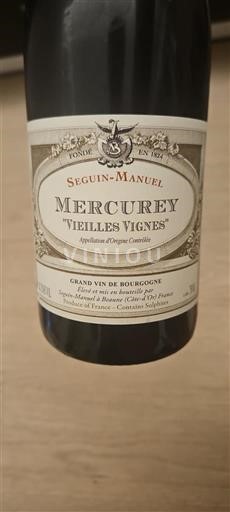 Burgundija Mercurey Seguin Manuel Vieilles Vignes 2022