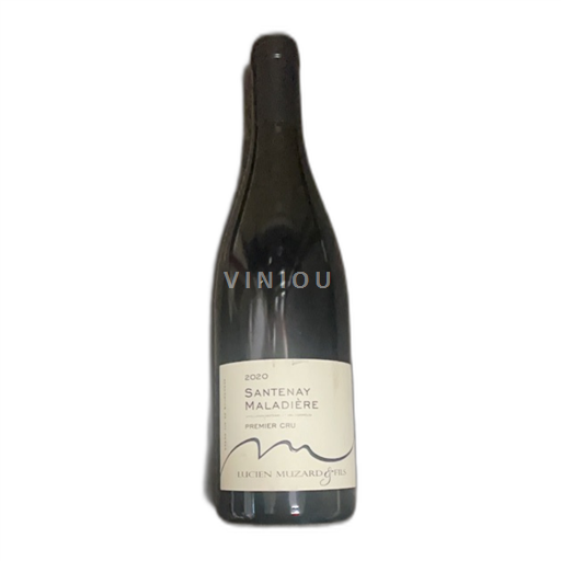 Vin Rouge sec La Maladi%c3%a8re Lucien Muzard & Fils 2020 France Bourgogne Santenay AOC Premier Cru