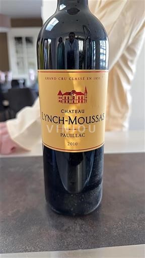 Burdeos Pauillac Grand Cru Château Lynch Moussas 2010