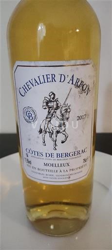 Sudoeste Côtes de Bergerac Chevalier Arfon 2017
