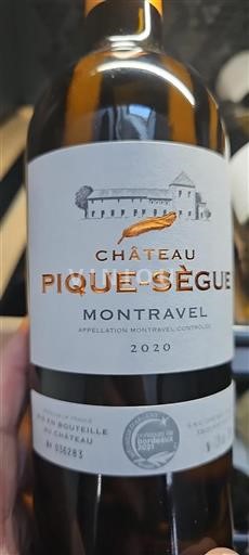 Südwestfrankreich Montravel Château Pique Segue 2020