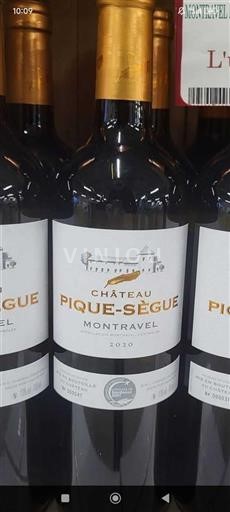 Југозапад Montravel Château Pique Segue 2020