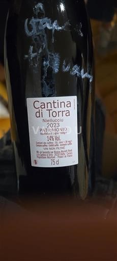 Corsica Patrimonio Domaine Cantina Di Torra 2023