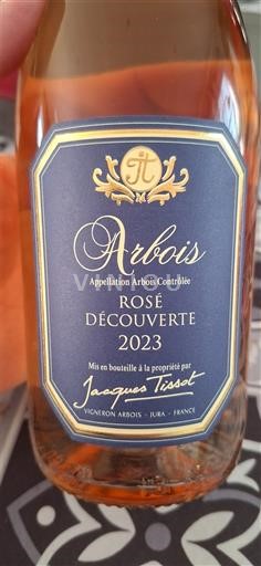 Jura Arbois Jacques Tissot Rosé Découverte 2023