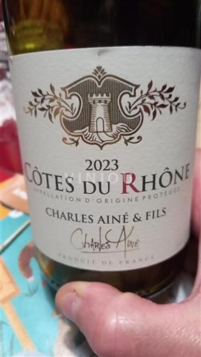 Rhônetal Côtes du Rhône Charles Ainé & Fils 2023