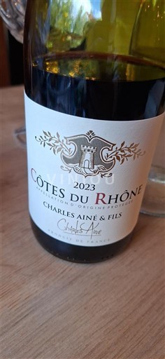 Thung lũng Rhône Côtes-du-rhône Charles Ainé & Fils 2023
