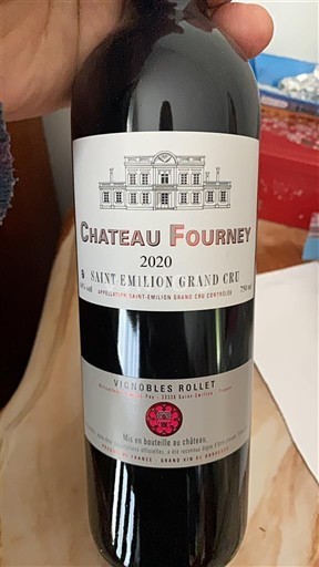 Bordéus Saint-Émilion Grand Cru Grand Cru Château Fourney 2020