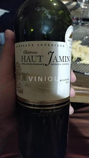 Bordeaux Bordeaux superiore Château Haut Jamin 2015