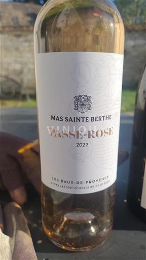 Provence Baux-de-Provence Mas Sainte Berthe Passe-Rose 2022