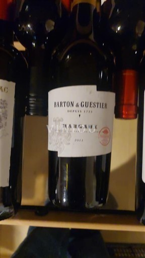 Bordeaux Margaux Barton & Guestier 2018