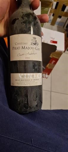 Languedoc Minervois Château Pratmajougay Ambroisie 2002