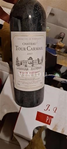 Bordeaux Haut-Médoc Château Tour Carmai 2007