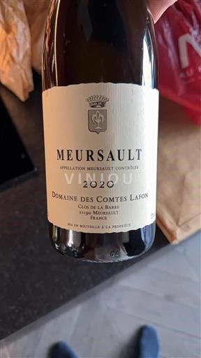 Burgund Meursault Domaine Des Comtes Lafon 2020