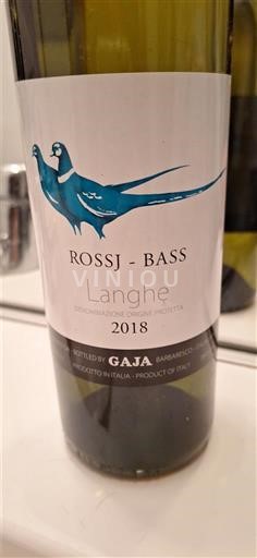 Piemonte Langhe Gaja Rossj-Bass 2018