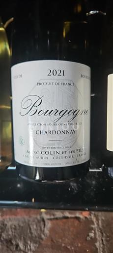 Borgoña Marc Colin Et Ses Fils Chardonnay 2021