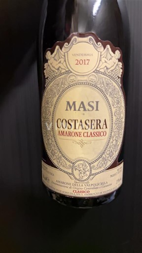 Vénétie Amarone della Valpolicella Masi Costasera 2017