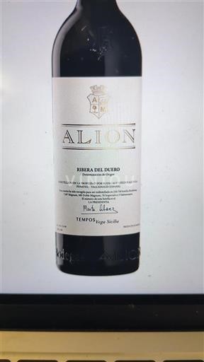 Castilien og León Ribera del Duero Alion 2018