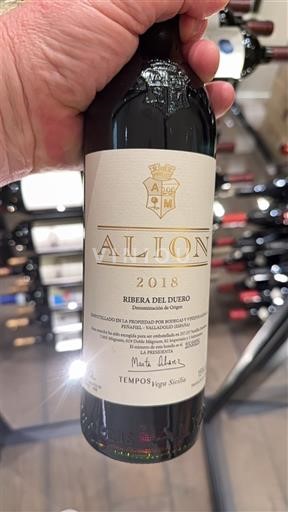 Castilien og León Ribera del Duero Alion 2018