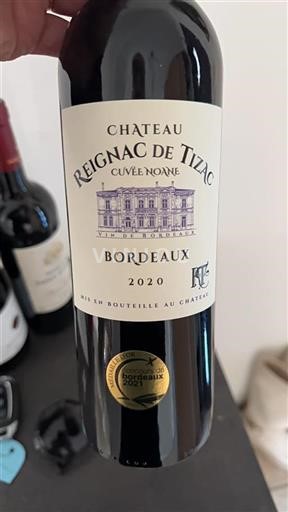 Burdeos Bordeaux Château Reignac De Tizac Noane 2020