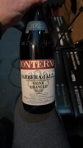 Piedmont Barbera d'Alba Giacomo Conterno Vigna Francia 2022