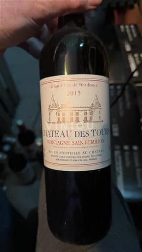 Bordeaux Montagne-saint-émilion Château Des Tours 2015