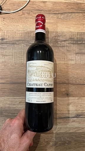 Bordeaux Saint-Émilion Grand Cru Grand Cru Château Capet 2014