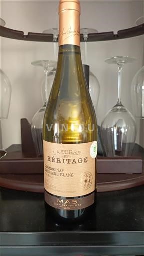 Languedoc och Roussillon Pays d'Oc Jeanclaude Mas La Terre en Héritage Icke årgångsbetecknad