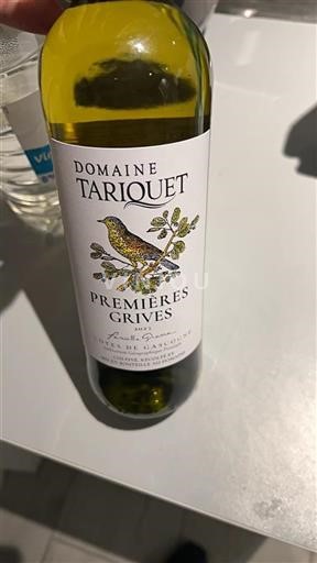 Sud-Ovest Côtes de Gascogne Domaine Tariquet Premières Grives 2023