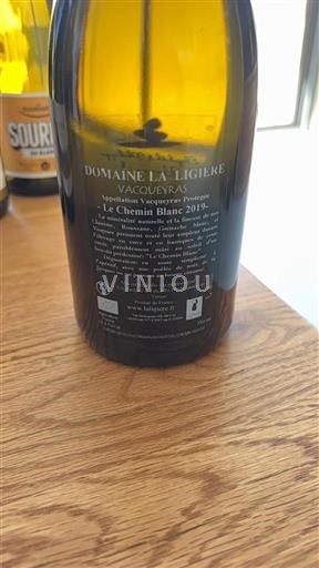 Rhône Valley Vacqueyras La Ligière Le Chemin Blanc 2019