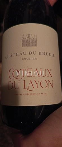 Thung lũng sông Loire Coteaux-du-layon Château Breuil 2020