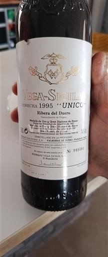 Castille et León Ribera del Duero Vega Sicilia Unico 1995