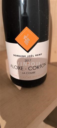 Borgoña Aloxe-Corton Grand Cru Domaine Joël Rémy La Combe 2017