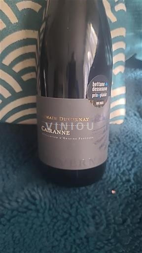 Rhônetal Cairanne Domaine Duvernay Ohne Jahrgang