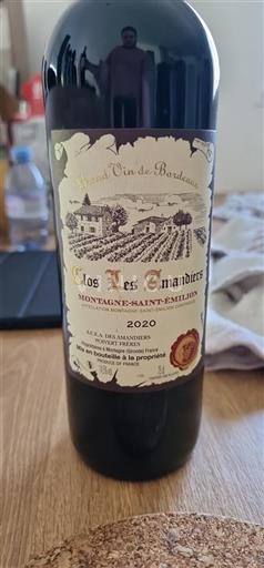 Bordeaux Montagne-Saint-Émilion Clos Les Amandiers 2020