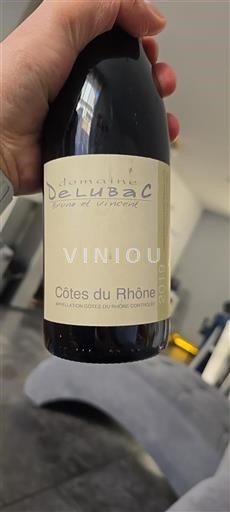 Rhônen laakso Côtes-du-rhône Domaine Lubac 2019