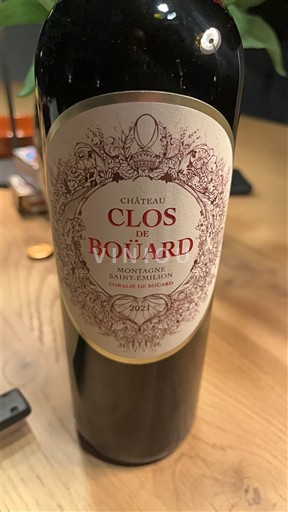 Bordoja Montagne-saint-émilion Clos De Boüard 2021