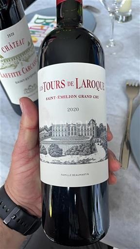 Bordéus Saint-Émilion Grand Cru Grand Cru Les Tours De Laroque 2020