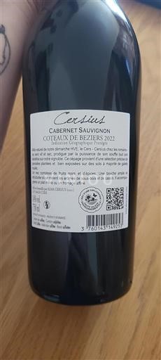 Languedoc ja Roussillon Béziersin Rinteet Alma Cersius Cersius 2022